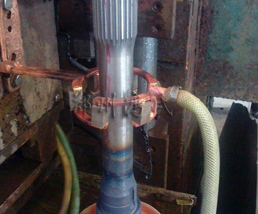 高頻淬火機對驅動軸進行淬火熱處理