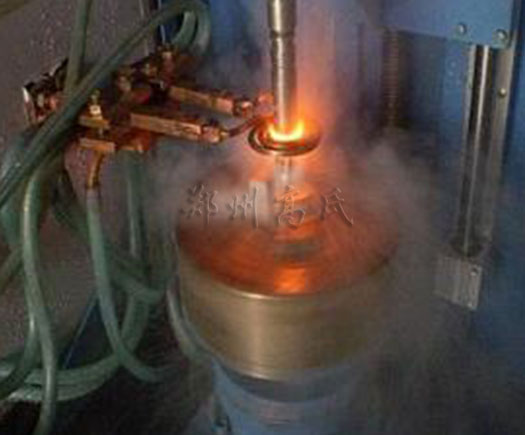采用高頻感應(yīng)淬火爐對(duì)挺桿進(jìn)行淬火熱處理