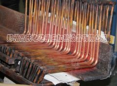 高頻淬火爐對角鋼進(jìn)行加熱熱處理